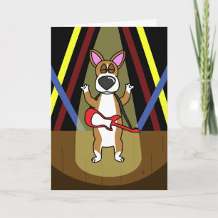 Rock On Pembroke Welsh Corgi Invitación