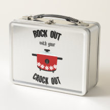 Rock Out con tu Crock Out Rojo Negro