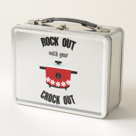 Rock Out con tu Crock Out Rojo Negro
