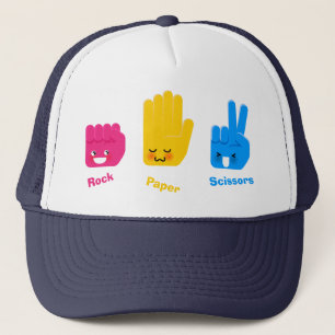 Rock, Paper, Scissors Game Gorra