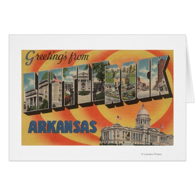 Rock pequeño, Arkansas - Escenas de letras grandes (Anverso (Horizontal))