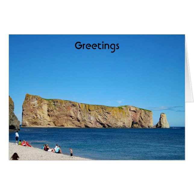 Rock percé en el Golfo de San Lorenzo (Anverso (Horizontal))