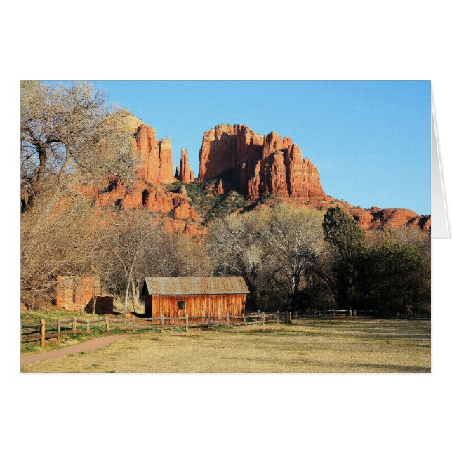 Rock Rojo cruzando Vista (Anverso (Horizontal))