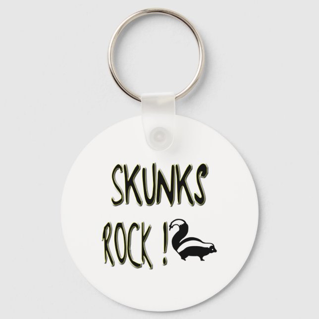 ¡Rock Skunks! Llavero (Anverso)