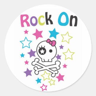 ROCK SOBRE LAS HABILIDADES Y ESTRELLAS PEGATINAS