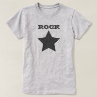 ROCK STAR | Camiseta básica femenina de Estrella G