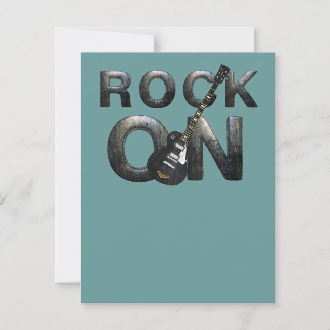 Rock TEE On (Anverso)