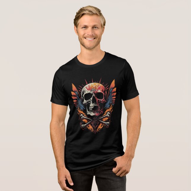 Rock y Rollo Rebelde 2 camisetas (Anverso Completo)