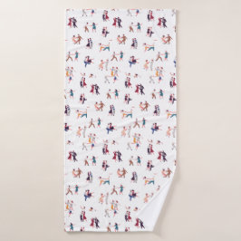 Rock y Rollo Retro, Jiving, fondo de baile