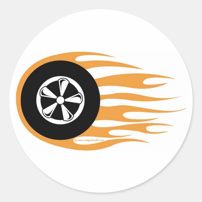 Rockabilly Pegatina (Anverso)