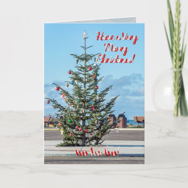 Rockaway Beach, O - Que tengan una Navidad Muy Fel (Anverso)