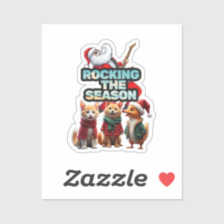 Rockear al pegatina de temporada