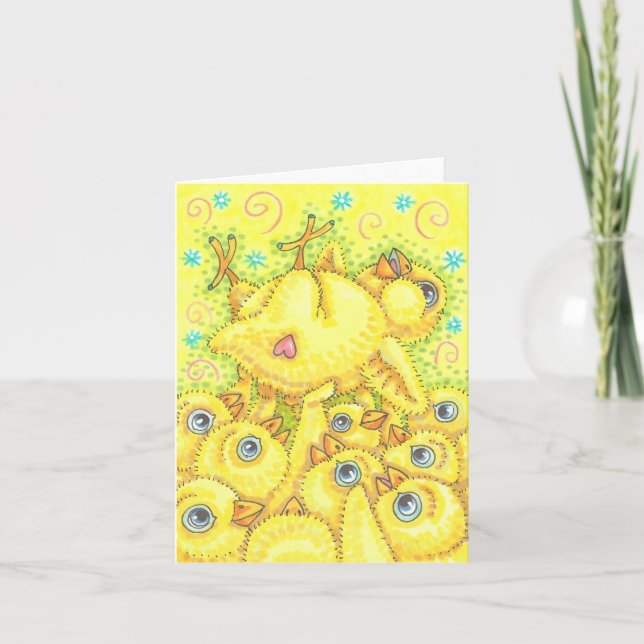 ROCKER CHICK, TARJETA DE NOTA DE FOSA DE MOSH DE P (Anverso)