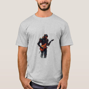 Rocker de camisetas Inferno: El guitarista galácti