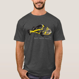 Rockfish de rayas amarillas - Camiseta oscura bási