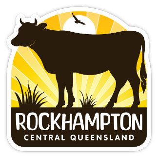 Rockhampton, Queensland Australia Pegatina