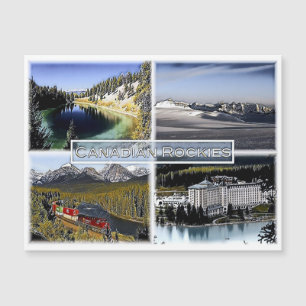 Rockies canadienses - Canadá - Mosaico -