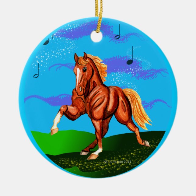 Rockin al ornamento sin llamar del caminante de (Frente)