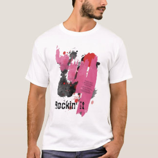 Rockin él camiseta del Grunge