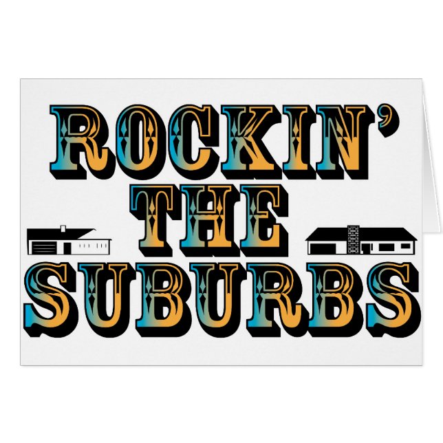 Rockin los suburbios (Anverso (Horizontal))