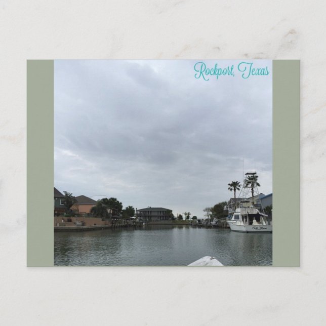 Rockport, postal TX (Anverso)