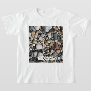 ROCKS DE PLAYA FOTO JÓVENES NIÑOS Camiseta
