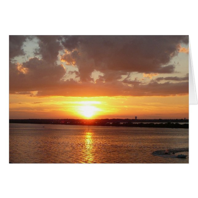Rockwall Texas Sunset (Anverso (Horizontal))