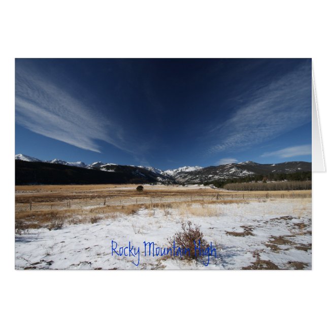 Rocky Mountain High 4 (Anverso (Horizontal))