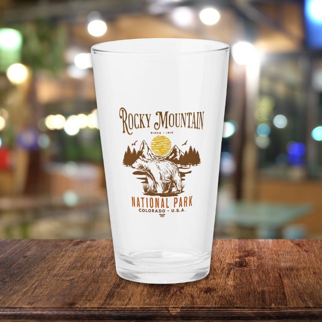 Rocky Mountain National Park Vintage Landscape (Subido por el creador)