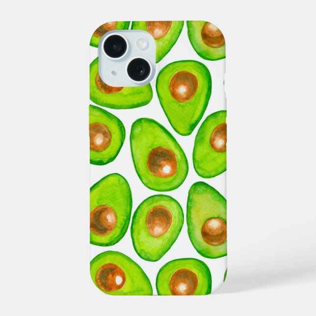Rodajas de aguacate acuarela (Reverso )
