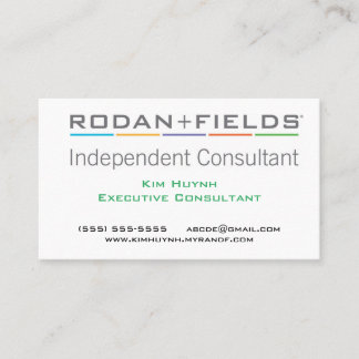 Rodan y tarjeta de visita de los campos