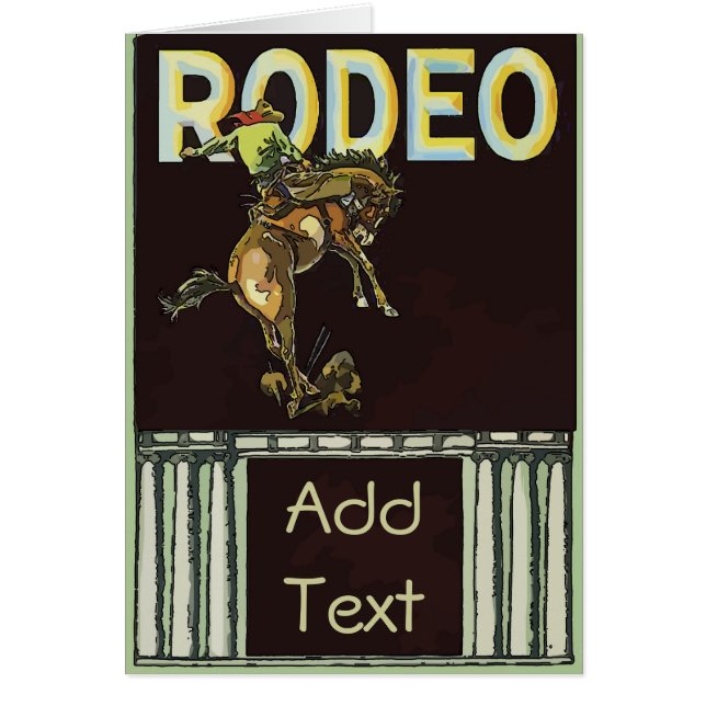 Rodeo Cowboy (Frente)