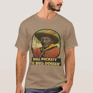 Rodeo Cowboy Steer lucha contra la camiseta de per