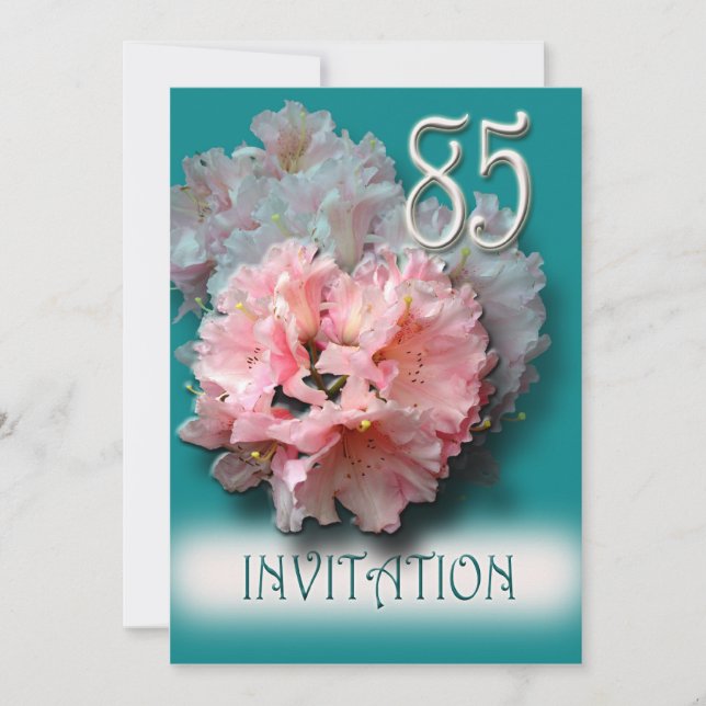 Rododendros 85a. Invitación a la fiesta de cumplea (Anverso)