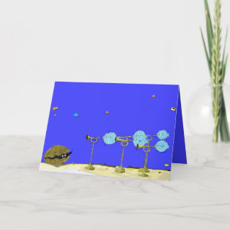 Rogelio y la tarjeta de cumpleaños del Blowfish…