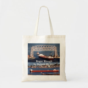 Roger Blough en la bolsa de tote Duluth Harbour