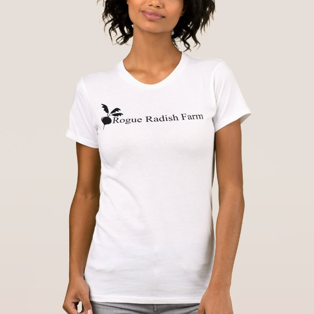 Rogue Radish Farm Bella Canvas Camiseta (Anverso)