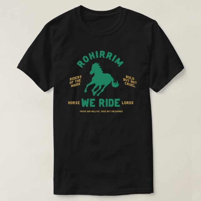 Rohirrim, montamos camiseta clásica (Diseño del anverso)
