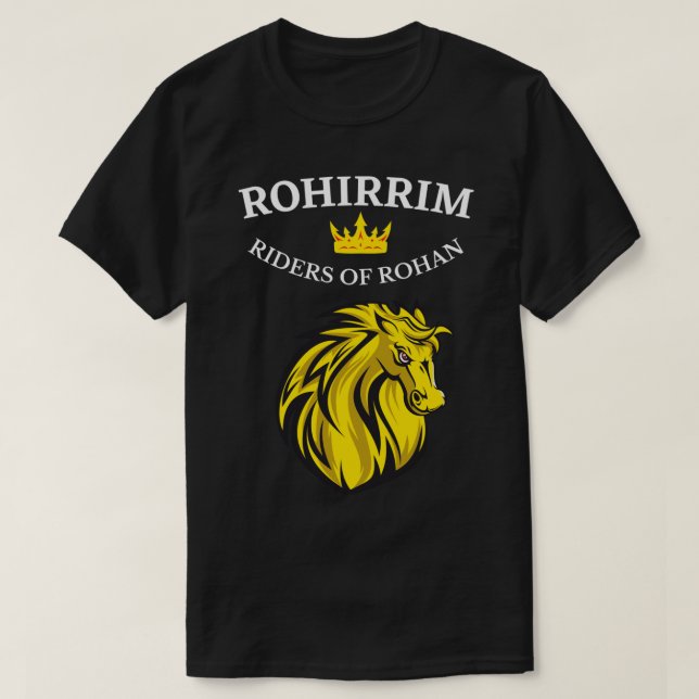 Rohirrim Riders de la camiseta esencial de Rohan (Diseño del anverso)