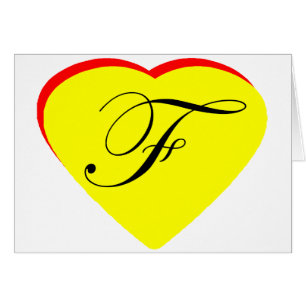 Rojo Amarillo Corazón Invitación a la boda del MUS
