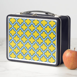 Rojo azul amarillo y bebé, Entramado, Quatrefoil