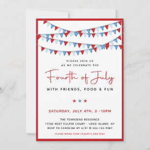 Rojo, Blanco y Azul 4 de julio