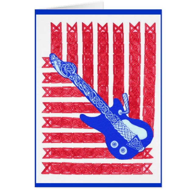 Rojo, blanco y azules (Frente)