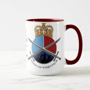 Rojo CALIENTE de la taza del campanero