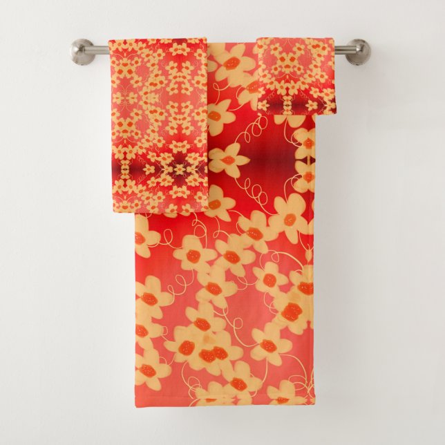 Rojo Con Flor De Peach (In situ)