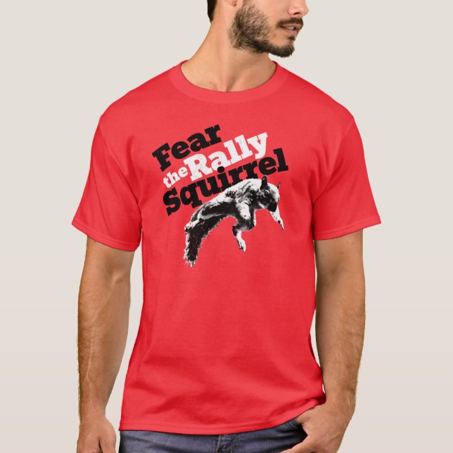 Rojo de la camisa de la ardilla de la reunión (Anverso)