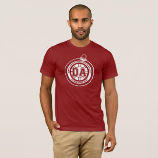 Rojo de la camiseta de la taza de las vacaciones