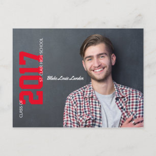 Rojo de la invitación el   de la postal de la