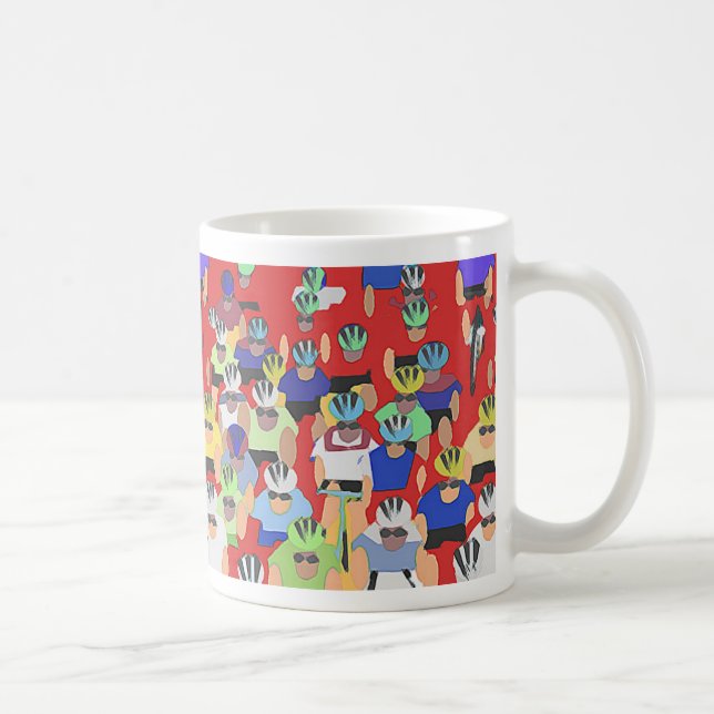 Rojo de la taza del Tour de France (Derecha)
