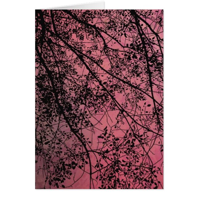 Rojo de las ramas de árbol, Gute Besserung (Frente)